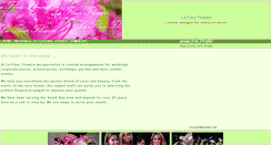 Desktop Screenshot of lafleurflowers.com